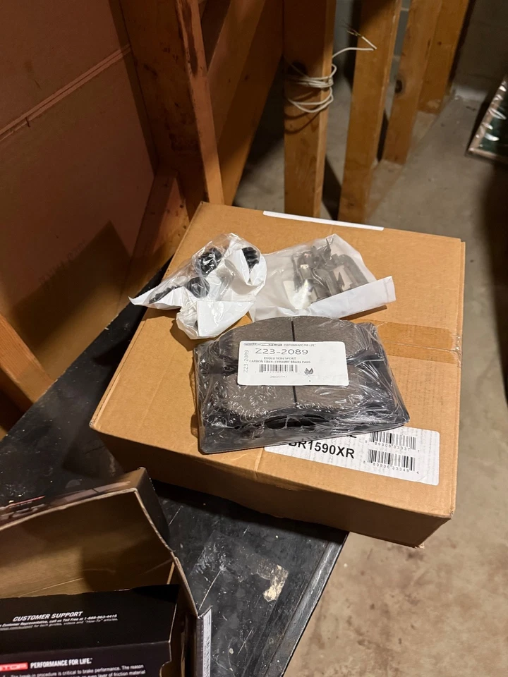 全新! 原装 PowerStop 制动器套件 适用于本田 Pilot、Odyssey、Passport Front — 第 3/4 张图片