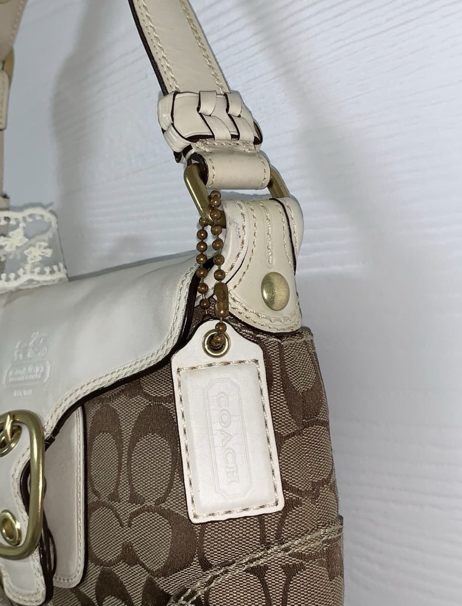 Y2K Coach vintage Bleeker Legacy Soho Handbag Brown Logo Canvas