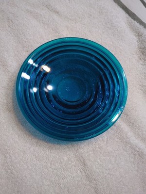 Kopp Railroad Traffic Signal Light Lens, 5-1/2'' Diameter, Ribbed, NOS