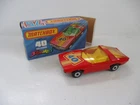 Matchbox Lesney Superfast SF40 Vauxhall Guildsman- red STREAKERS, amber, boxed