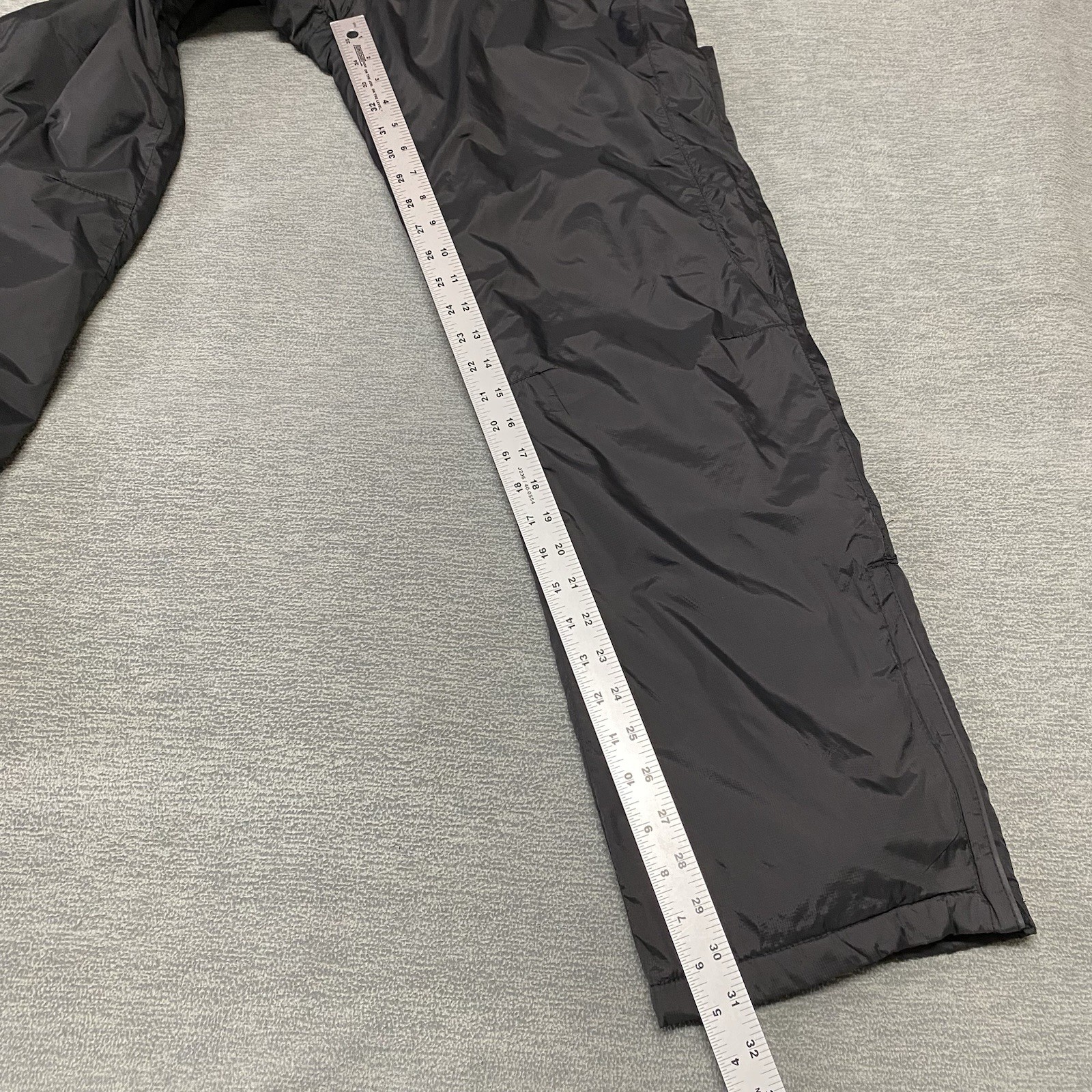 Pantalone Salomon Uomo XL Nero Foderato Pantaloni Sci Neve Cinghia Regolabile 34x31 Escursionismo