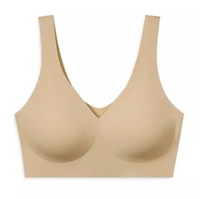 New TRUE BODY 14826 Beige Boost Bra Size S