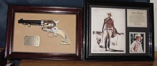 Franklin Mint John Wayne Commemorative 1871 Colt .45 Revolver Non Firing Replica