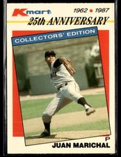 1987 Topps Kmart 25th Anniversary #6 Juan Marichal Baseball Card 2902J
