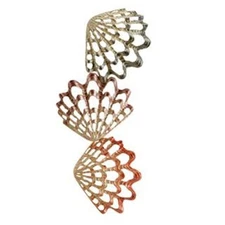 Nautical Ocean Sealife Scallop Sea Shells Wall Plaque