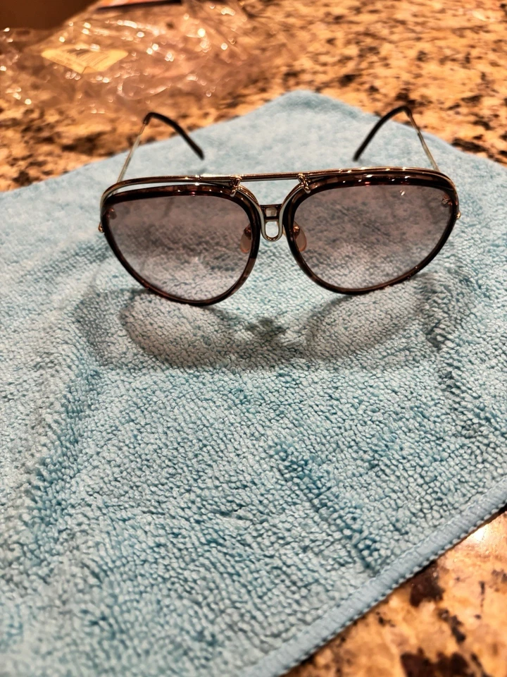 sunglasses PORSCHE DESIGN 5621 oversized eyeglasses 1980s vintage Flight Style - Image 2 of 4