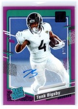 Tank Bigsby 2023 Clearly Donruss Rated Rookie Purple! 22/175! Jaguars