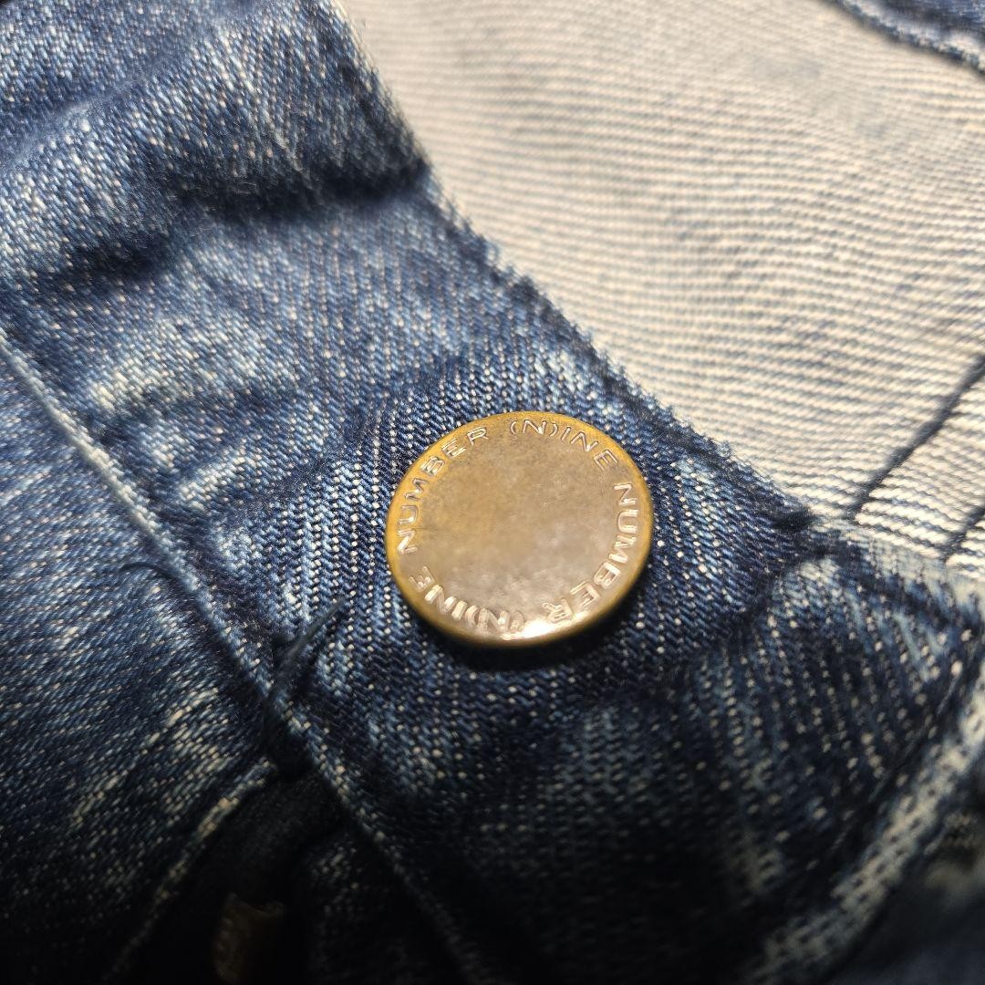 Number Nine Men M Number N Ine 01Aw Grunge Denim Limited Edition