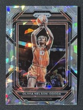 2023 Panini Prizm WNBA (Cracked Ice) #68 - Olivia Nelson-Odora - Connecticut Sun