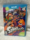 NINTENDO WII U SPLATOON GAME COMPLETE WITH INSERT