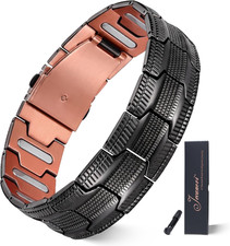 5X Strength Copper Bracelet for Men, Magnetic Copper Bracelets with 5000 Gauss M