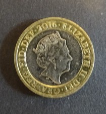 2016 BRITANNIA £2 Two Pound Coin