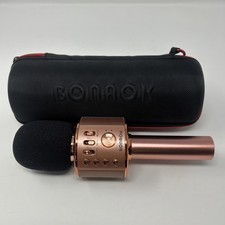 Bonnok Wireless Bluetooth Podcast Microphone Q37 Rose Gold
