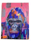 9” X 12”, Gorilla Mama, Acrylic/Canvas, Original,Signed, COA — photo 1