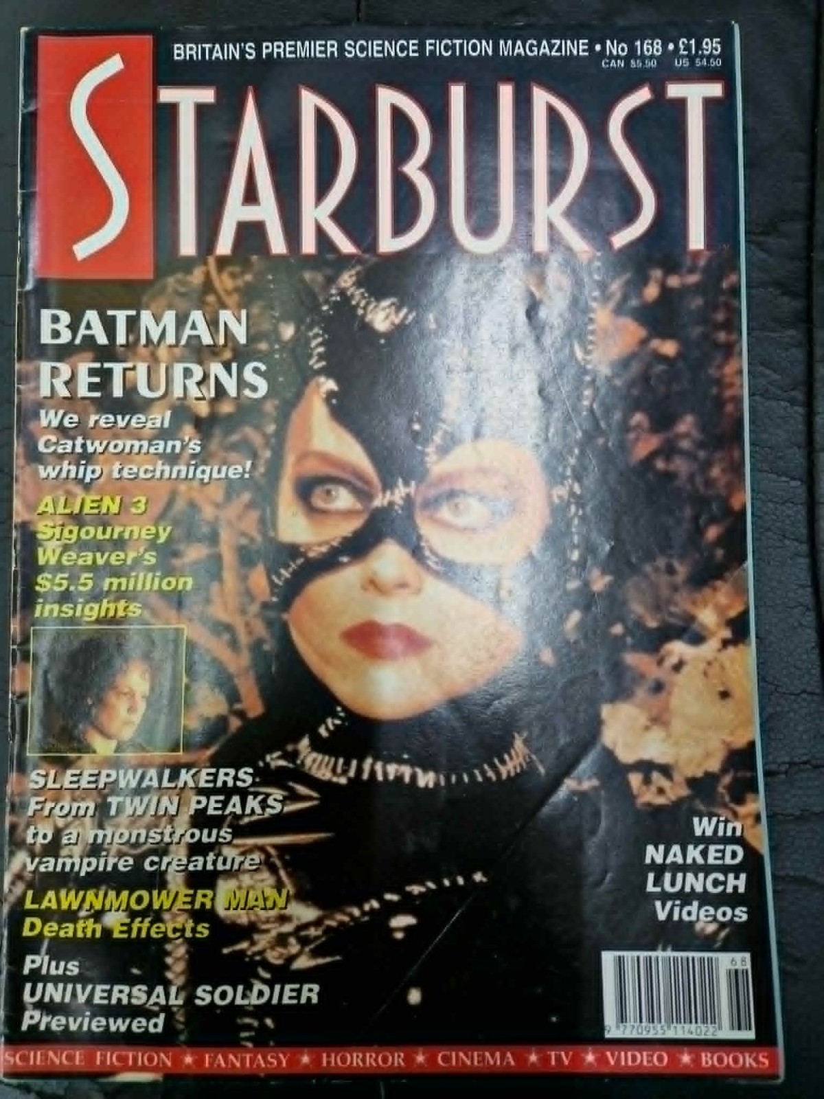 STARBURST magazine #168 August 1992
