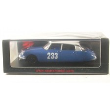 Spark S5531 1/43 Citroen DS19 No.233 2nd Monte Carlo Rally 1963 Model From Japan