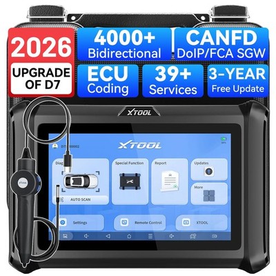 XTOOL D7S XV200 Bidirectional Coding OBD2 Scanner Diagnostic Tool Key Programmer