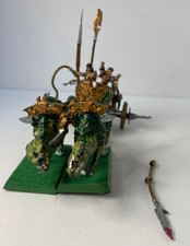 Dunkelelfen Cold One Streitwagen, Metall, Warhammer Fantasy Battles / Old World