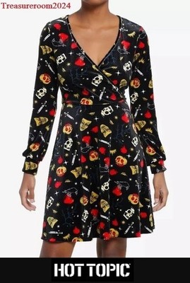   Disney 3XL Juniors Snow White & Seven Dwarfs EVIL QUEEN Icons Velvet Dress