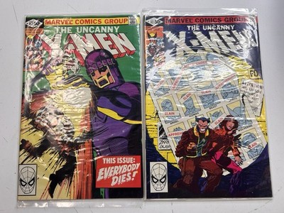 Uncanny X-Men #141 & #142 1981 Days of Future Past Complete Set Direct