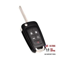 Remote Flip Key Fob Replacement Fits for Chevy Cruze Equinox Camaro Malibu