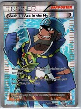 Archie's Ace in the Hole Full Art 157/160 XY - Primal Clash - Pokemon Card - LP on eBay