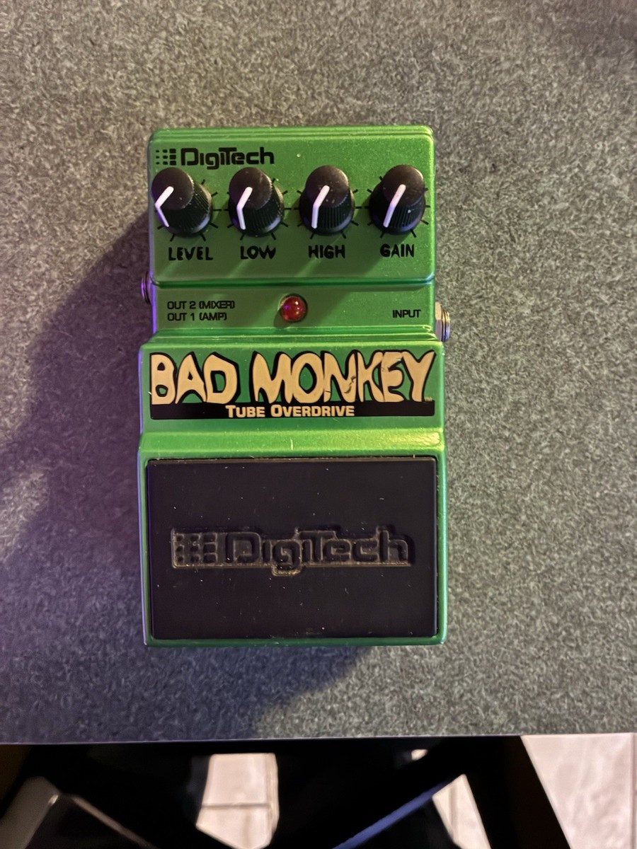 ギター Digitech BAD MONKEY DigiTech Bad Monkey Distortion Guitar Effect Pedal for sale online