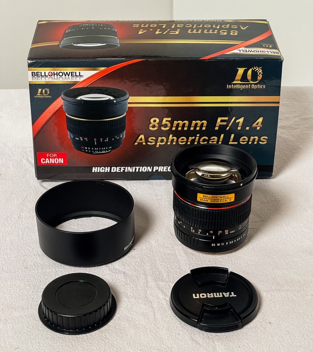 Bell & Howell 85mm F1.4 MF for Canon EF | eBay