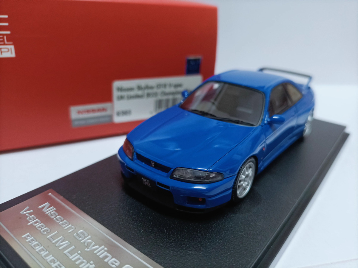 【受注生産品】 1：43 hpi Nissan eBay | Blue LM R33 V-Spec GTR 自動車