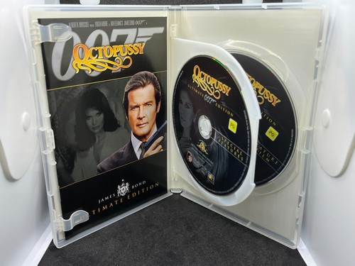 007 Octopussy (1983) DVD Movie Ultimate Edition 2 Disc Set GREAT CONDITION - Picture 4 of 6