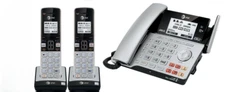 AT&T TL86103 3 Handset 2-line Connect to Cell Corded/Cordless Answering syste