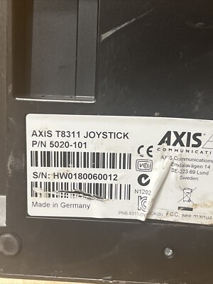 AXIS T8311 Joystick Surveillance Control Panel Joystick | eBay