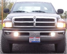 Fits 94 01 Dodge Ram Truck High Beam Fog Light Kit Non Sport Fits 94 01 Dodge Ram Truck High Beam Fog Light Kit Non Sport