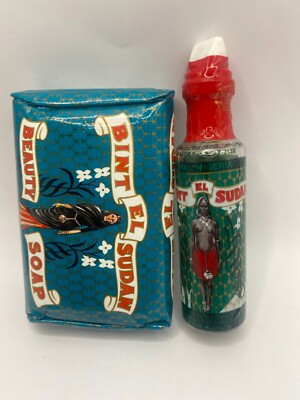 Bint El Sudan Original & Authentic Perfume Oil Red Sleeve 12ml + 1 Soap 80g