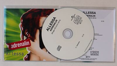 Allessa Adrenalin Austria ADV 1-Track CDR Single 2015 Rare!