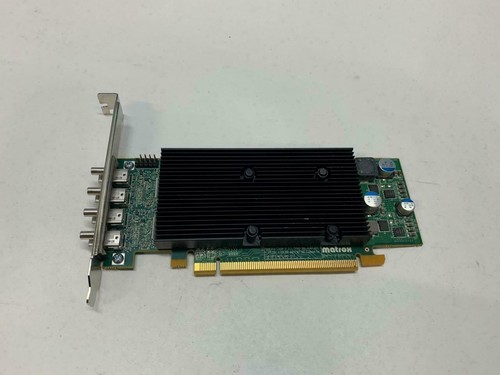 MATROX M9148 1GB PCIE QUAD (4 PORTS) GRAPHICS CARD M9148-E1024LAF HIGH PROFILE - Picture 2 of 2