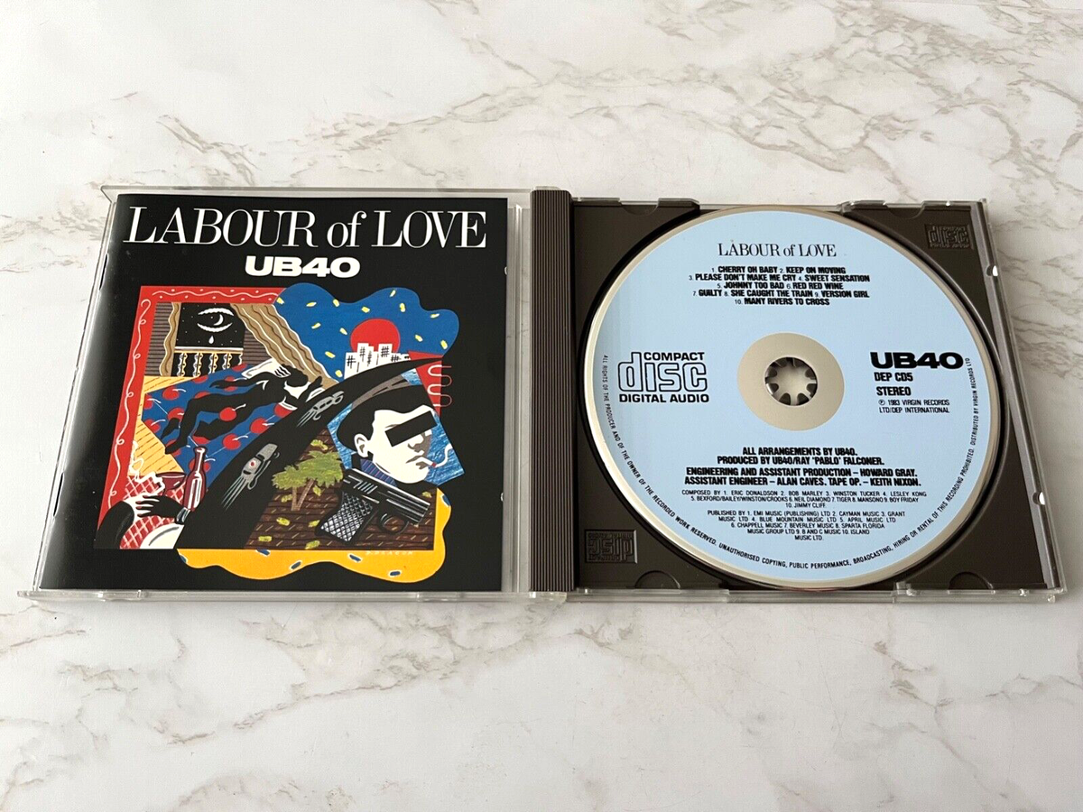 UB40 Labour Of Love CD WEST GERMANY BLUE FACE Virgin/DEP DEPCD5