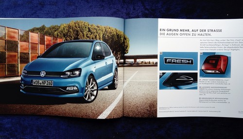 VW Polo, der neue Polo, Prospekt 3.2014.....mit Preisliste - Picture 9 of 9
