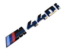 Fit For BMW M440i Gloss Black Style Rear Trunk Emblem Badge M Sticker