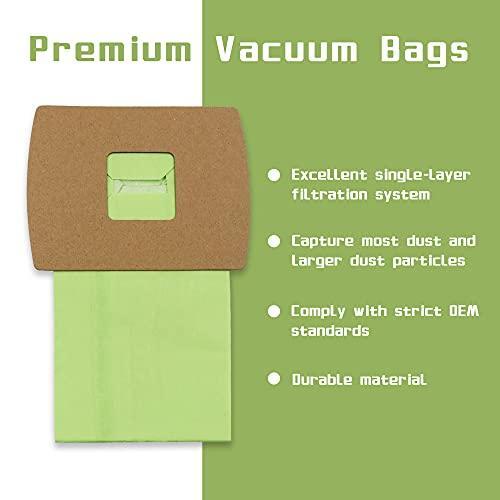 PKBB12DW Type BB Compact Canister Vacuum Bags Replacement for