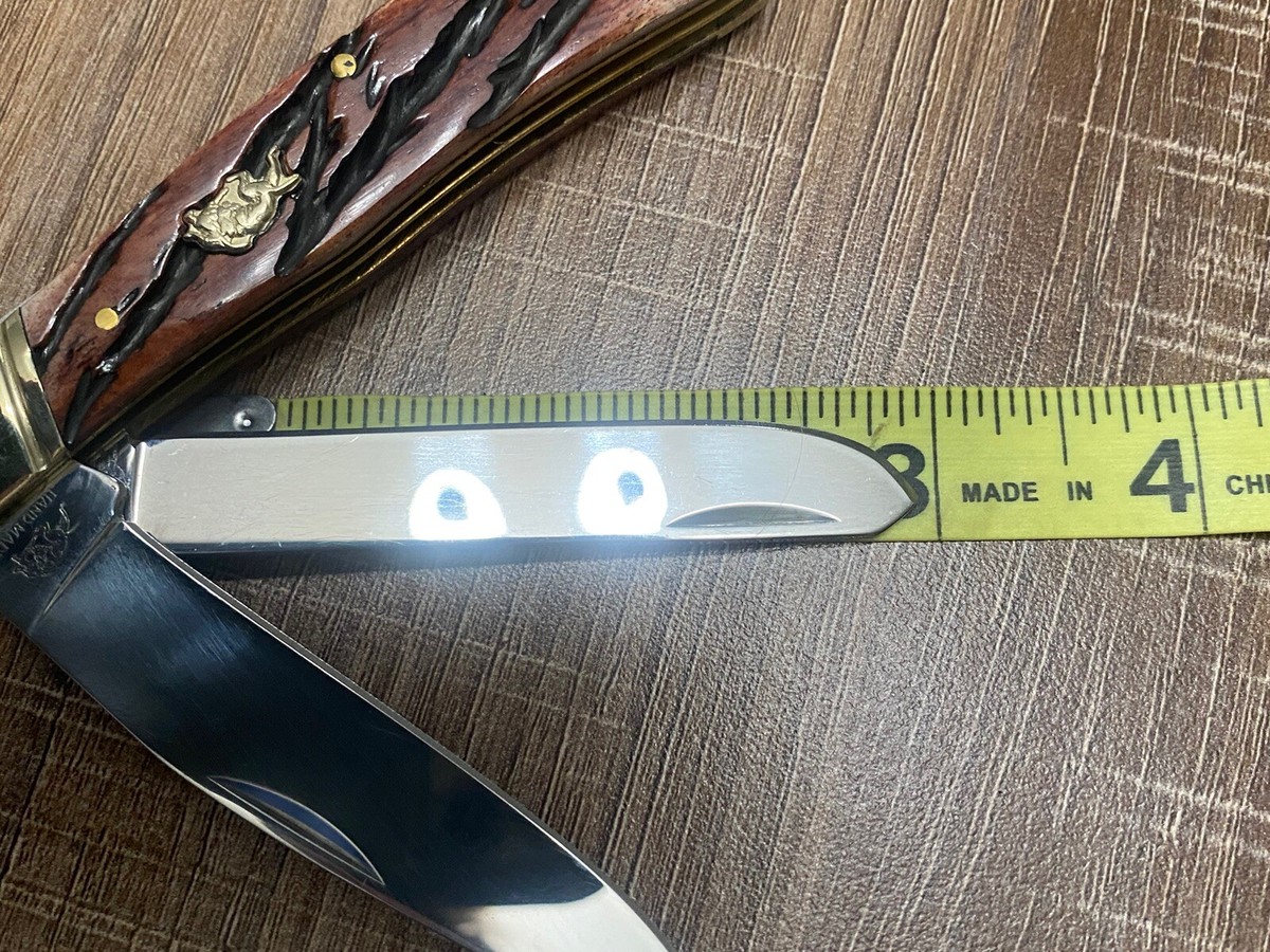 VINTAGE HAND MADE GERMAN DESIGN BULLDOG BRAND BDG-108BRBN Trapper