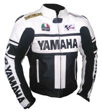 Neue Yamaha Motorrad Rennrad lederjacke, Yamaha MotoGP racing biker lederjacke. 