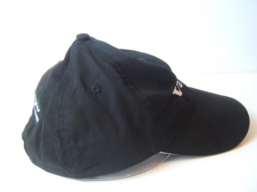 Volvo Hat Strongco Customer Care Company Black Hook Loop Baseball Cap - Picture 5 of 8