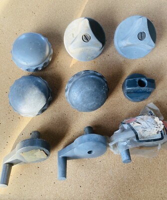 Veeder Root /A.O Smith Visible Register-Ticket Printer Knob Lot Of 9