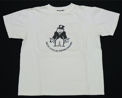 Rare Vintage EAGLE EYE Rich Uncle Pennybags Do Not Pass Go 1997 T Shirt 90s SZ M