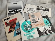 Kodak Brownie Target Instruction Book Nikon Sb28 Tyco  M 