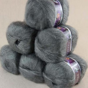 Suave 6 ballsx 50g Esponjoso Mohair ANGORA Cachemira Hazlo tú mismo Mano Tejer Estambre 06