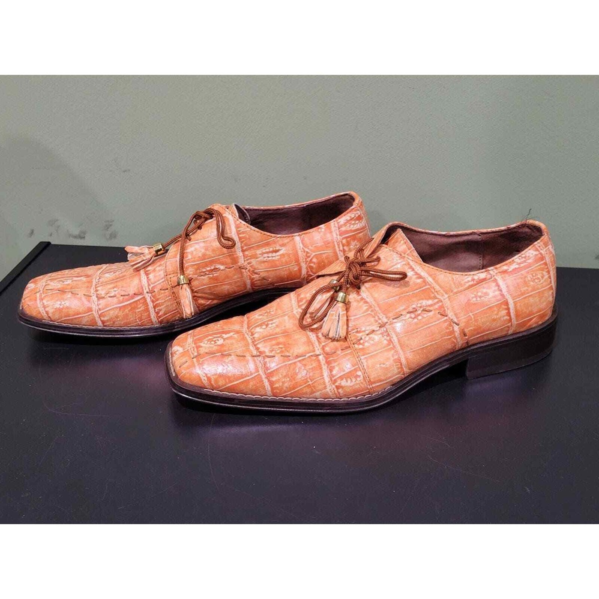Marco Vicci mens Oxford dress shoes size 8M | eBay display picture 3