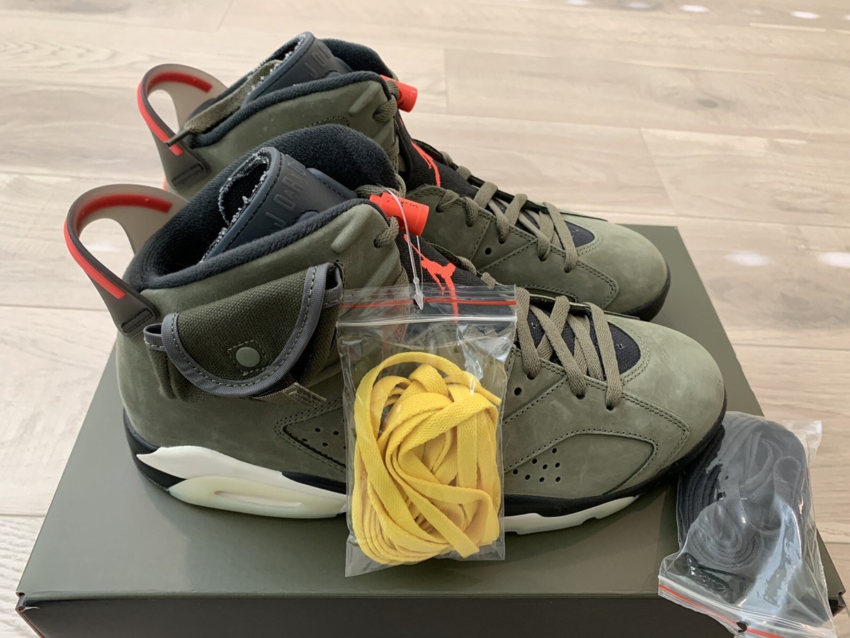 Travis Scott Jordan 6 Men's Size 11 purchased From SNKRS | eBay