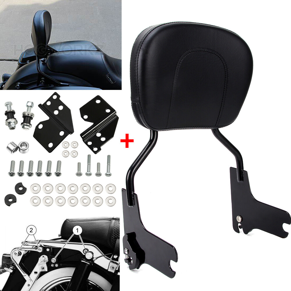 Backrest Sissy Bar Docking Kit For Harley Touring Road King Street Glide 97-08